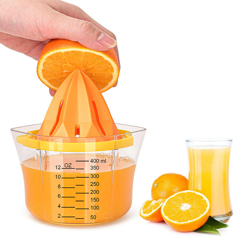 5 in 1 multi-function with ice tray fresh-keeping cover grater manual lemon orange juicer fruit juicer