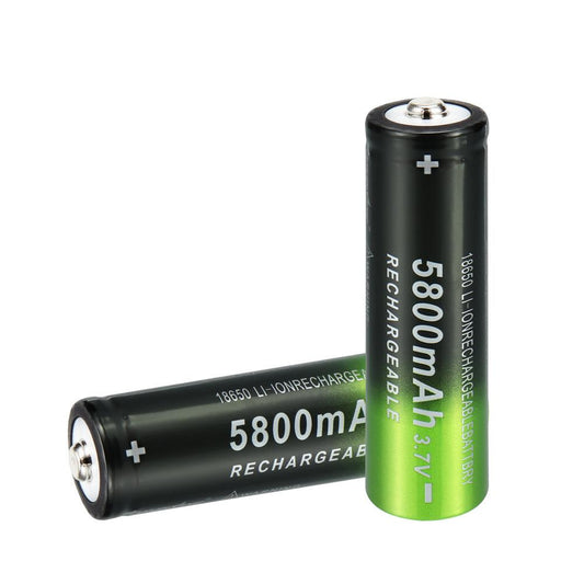 18650 lithium battery 5800mAh 3.7-4.2V lithium battery flashlight digital products rechargeable lithium battery