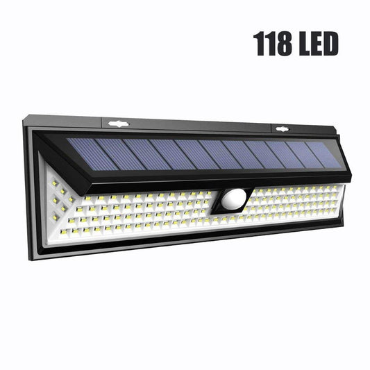 Outdoor lighting lamp solar strip outdoor wall lamp wiring-free courtyard infrared induction waterproof led lamp