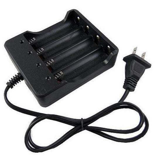 18650 Charger 4 Slots 18650 4 Charge Smart Charger 18650 Charger Multifunctional Charging